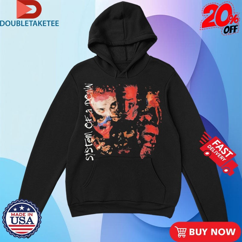 Official System Of A Down Painted Faces Shirts Unisex , , , Long Sleeve Tee