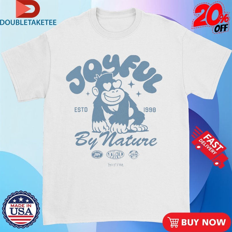 Official Tanner Smith Joyful By Nature Est 1998 Badges Monkey Shirts Unisex , , , Long Sleeve Tee