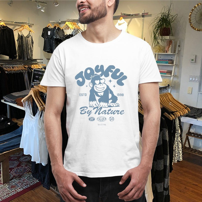 Official Tanner Smith Joyful By Nature Est 1998 Badges Monkey Shirts Unisex , , , Long Sleeve Tee
