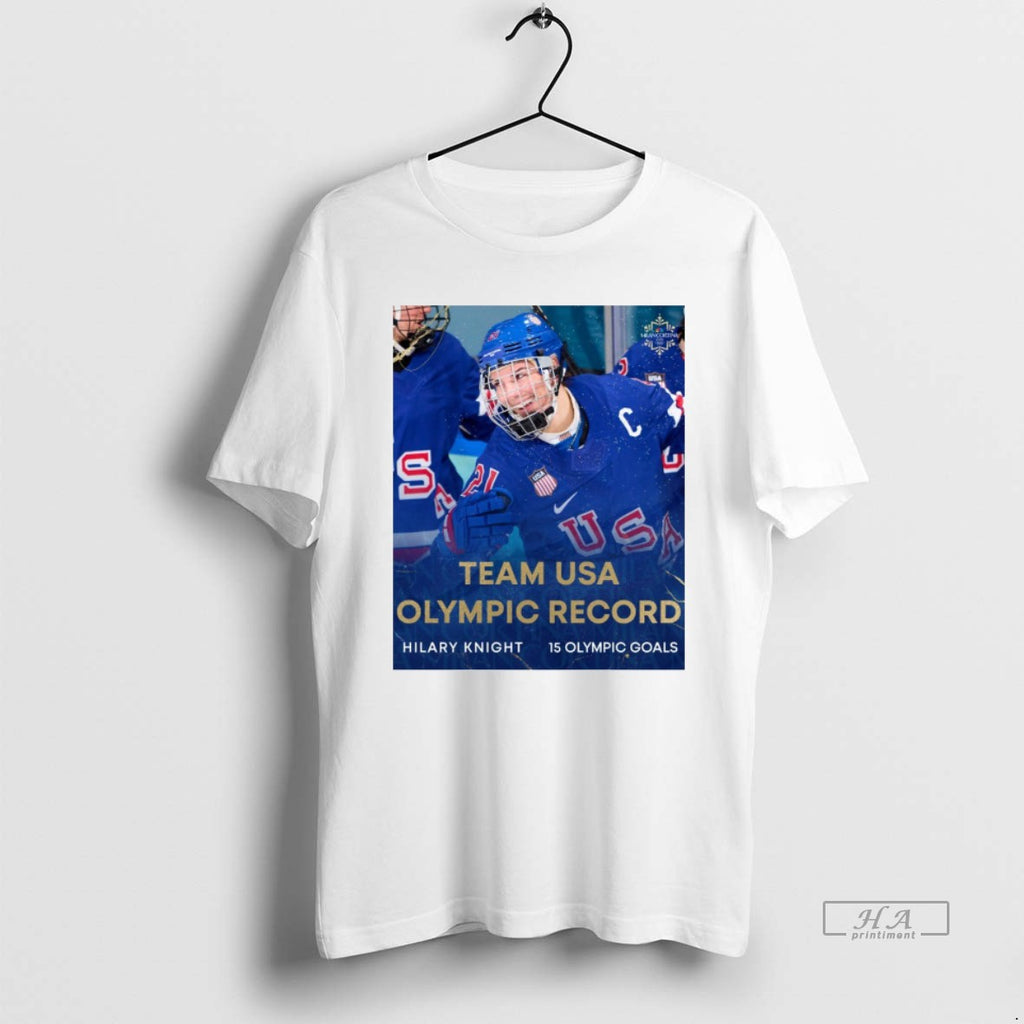 Official Team Usa Olympic Record Hilary Knight 15 Olympic Goals