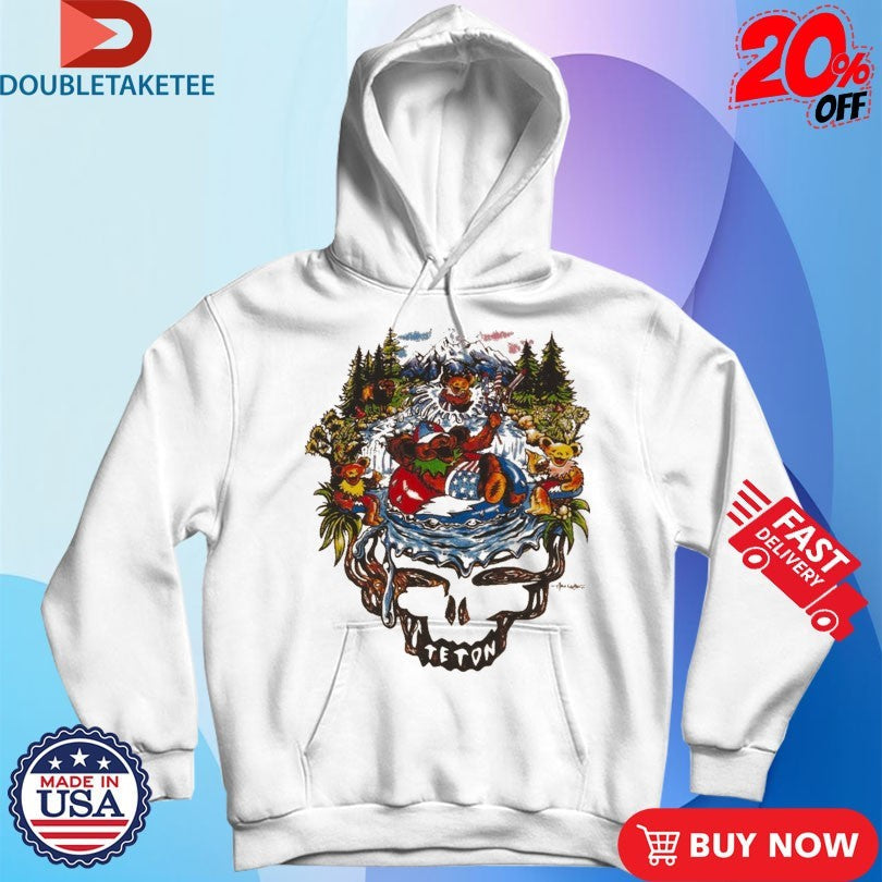 Official Teton Gravity X Grateful Dead River Bears Shirts Unisex , , , Long Sleeve Tee