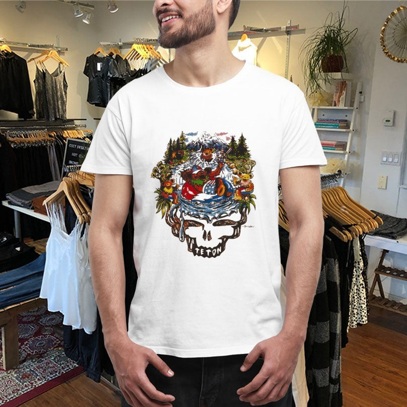 Official Teton Gravity X Grateful Dead River Bears Shirts Unisex , , , Long Sleeve Tee