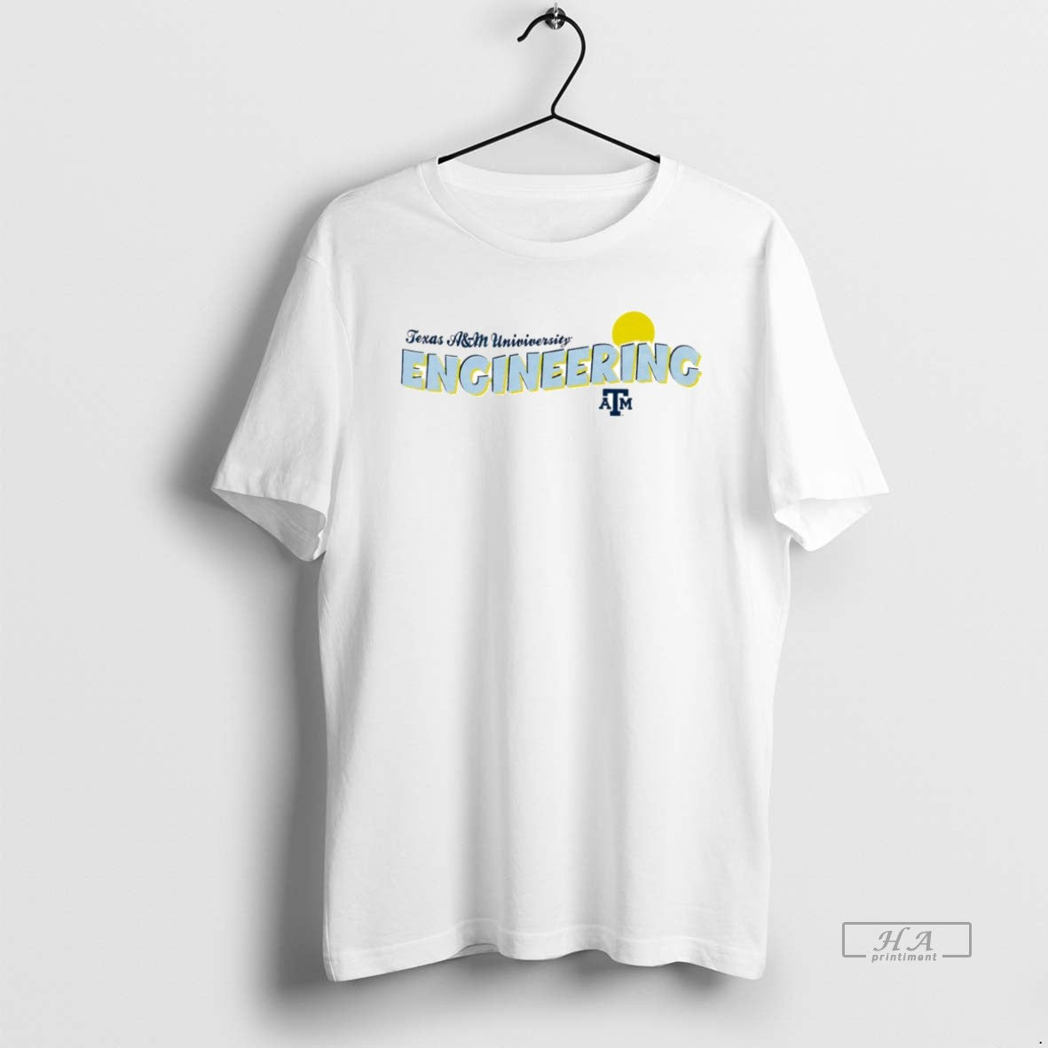 Official Texas M Aggies Engineering Logo Circle T-Shirts