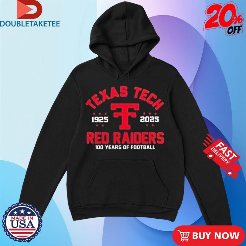 Official Texas Tech Red Raiders 100th Anniversary 1925 2025 Shirts Unisex , , , Long Sleeve Tee