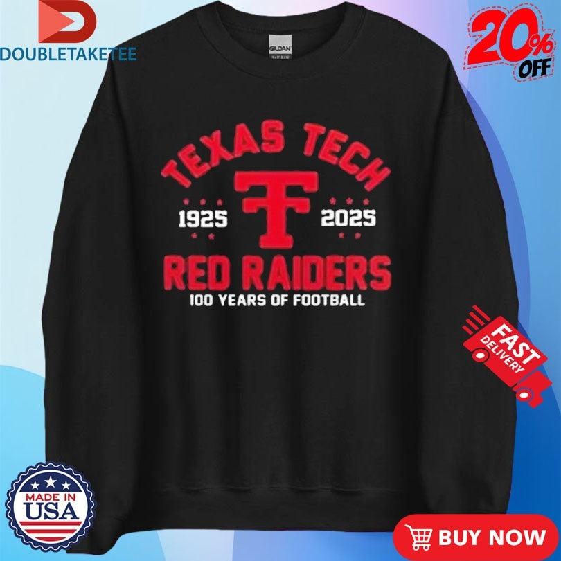 Official Texas Tech Red Raiders 100th Anniversary 1925 2025 Shirts Unisex , , , Long Sleeve Tee