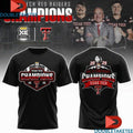 Official Texas Tech Red Raiders Champions Big 12 Conference 2025 Two Side Shirts Unisex , , , Long Sleeve Tee