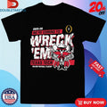 Official Texas Tech Red Raiders We’re Coming To Wreck ’em College Football Playoff 2025 Mascot Shirts