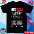 Official The 69 Eyes I Survive Tour 2026 Dates Shirts Unisex , , , Long Sleeve Tee