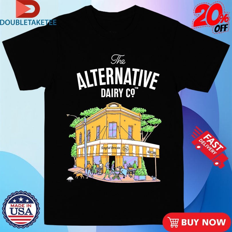 Official The Alternative Dairy Co Soy Burbs Café T Shirts Unisex , , , Long Sleeve Tee