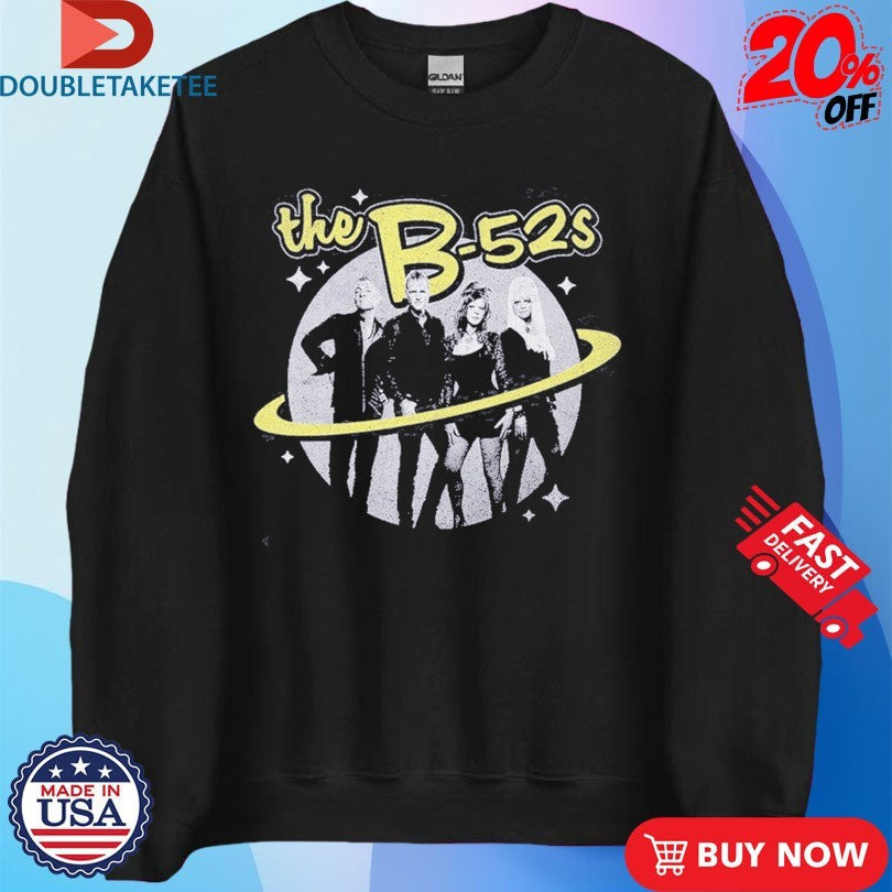 Official The B-52s Planet Photo Shirts Unisex , , , Long Sleeve Tee