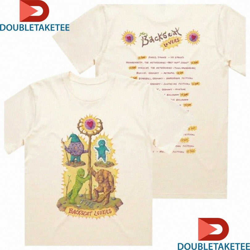 Official The Backseat Lovers EU Tour 2025 Dates Shirts Unisex , , , Long Sleeve Tee
