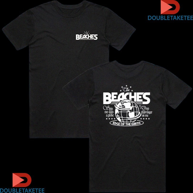 Official The Beaches Edge Of The Earth Globe Shirts Unisex , , , Long Sleeve Tee