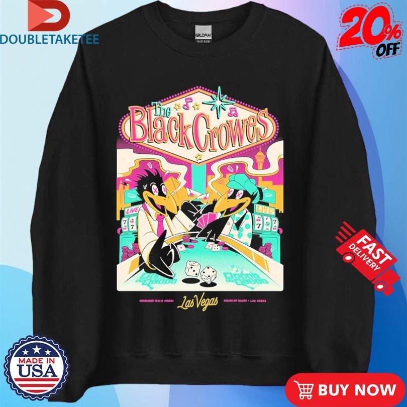 Official The Black Crowes Las Vegas Nov 2021 Shirts Unisex , , , Long Sleeve Tee