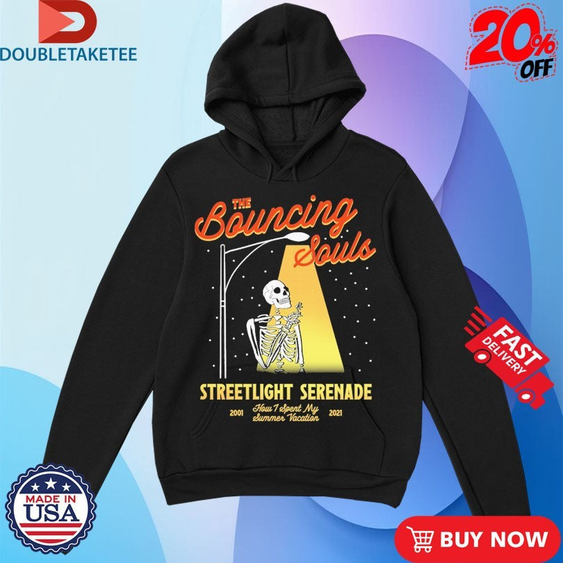 Official The Bouncing Souls Streetlight Serenade How I Spent My Summer Vacation 2001 2021 Skeleton Shirts