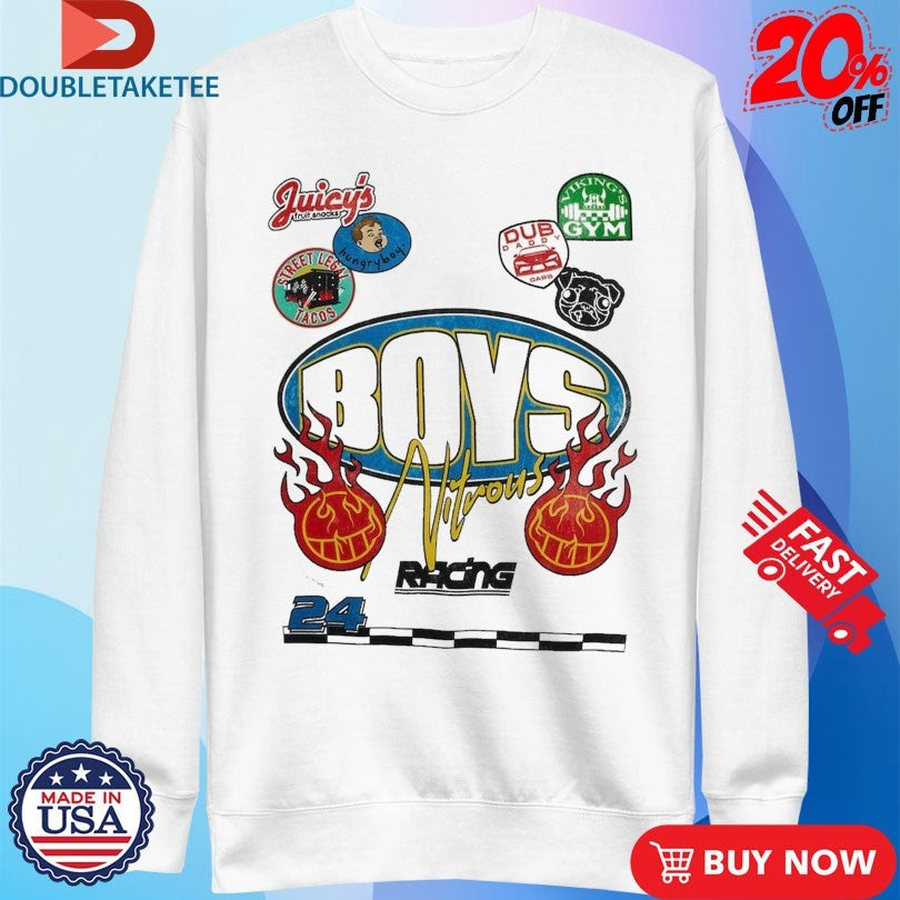 Official The Boys Nitrous Patches Shirts Unisex , , , Long Sleeve Tee