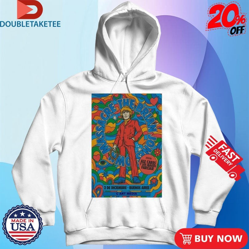 Official The Brian Jonestown Massacre C Art Media On Dec 2 2025 in Buenos Aires Argentina Shirts