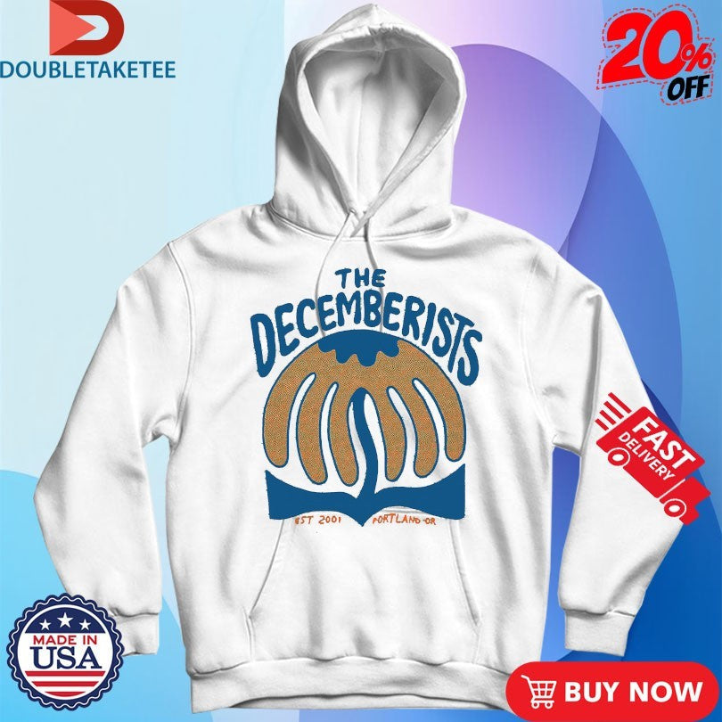 Official The Decemberists Flower Est 2001 Portland OR Shirts Unisex , , , Long Sleeve Tee