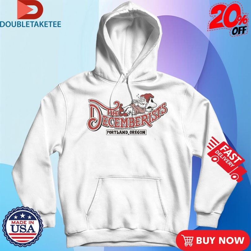 Official The Decemberists Portland Oregon Gnome Mushroom Sleep Shirts Unisex , , , Long Sleeve Tee
