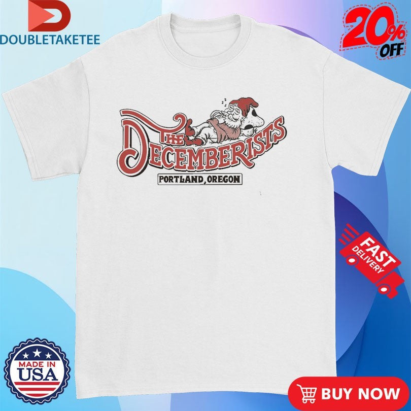 Official The Decemberists Portland Oregon Gnome Mushroom Sleep Shirts Unisex , , , Long Sleeve Tee