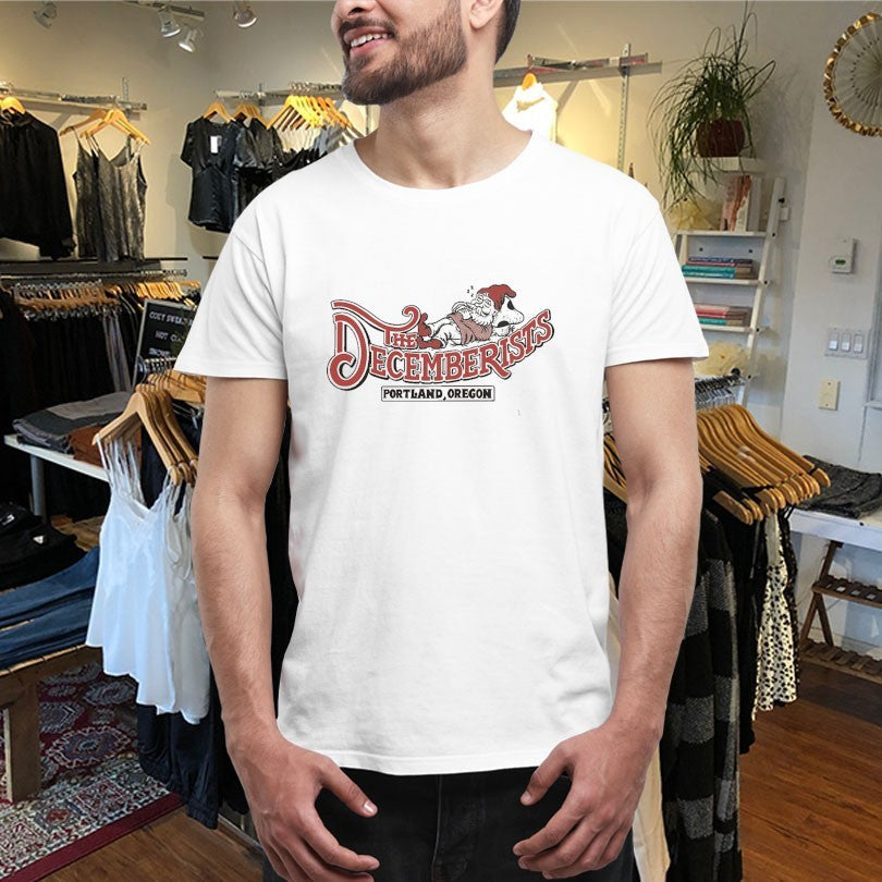 Official The Decemberists Portland Oregon Gnome Mushroom Sleep Shirts Unisex , , , Long Sleeve Tee