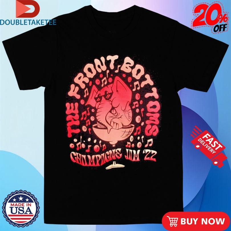 Official The Front Bottoms Champagne Jam ’22 Elephant Shirts Unisex , , , Long Sleeve Tee