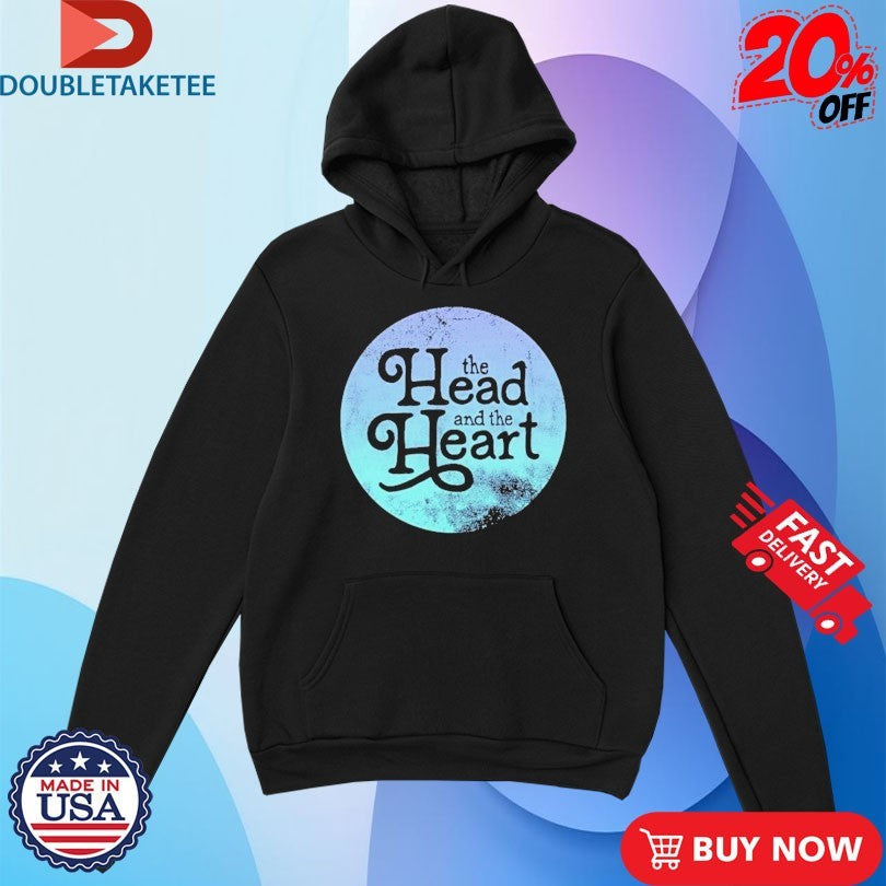 Official The Head And The Heart Periwinkle Gradient Shirts Unisex , , , Long Sleeve Tee