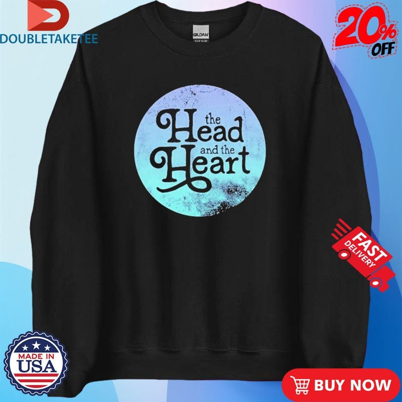 Official The Head And The Heart Periwinkle Gradient Shirts Unisex , , , Long Sleeve Tee