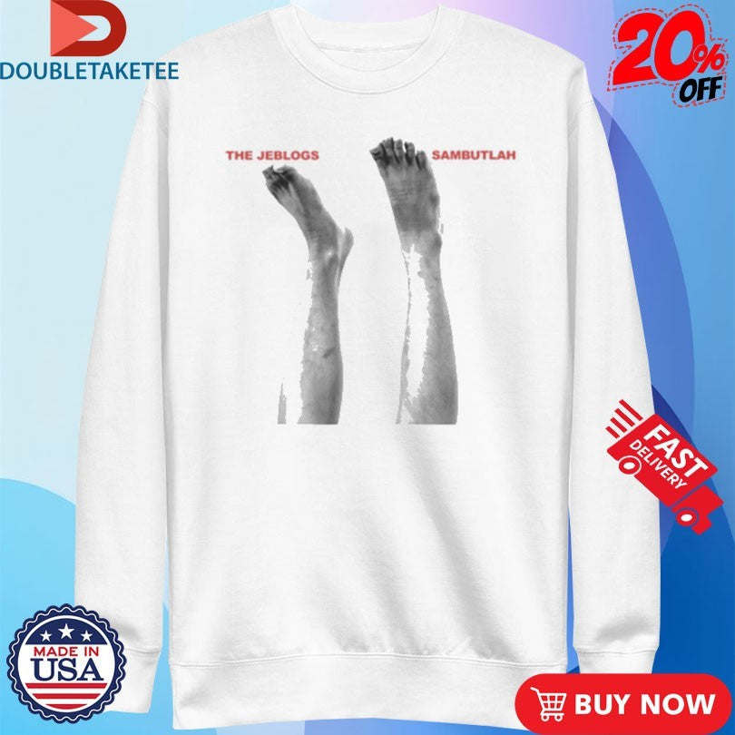 Official The Jeblogs Sambutlah Feet Shirts Unisex , , , Long Sleeve Tee