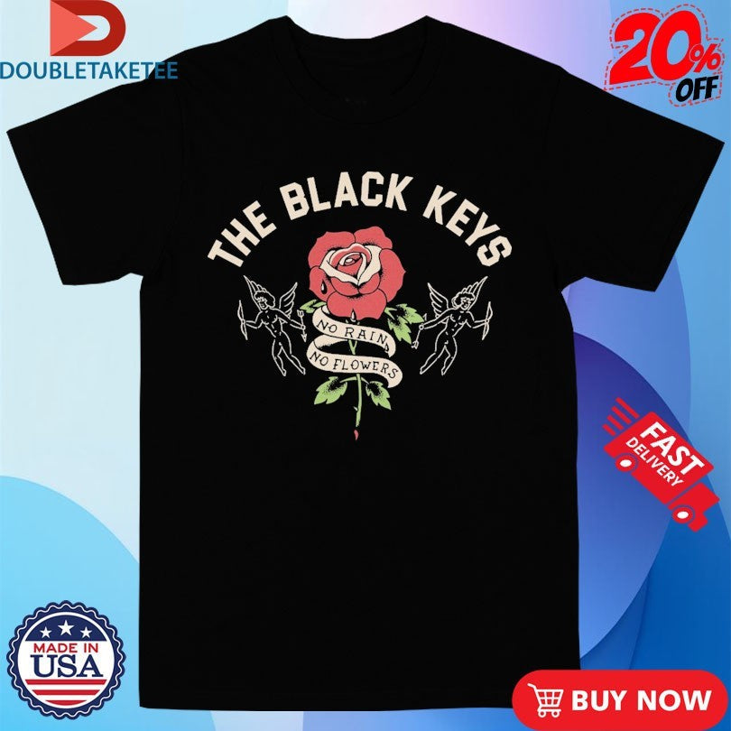 Official The Lackeys The Black Keys No Rain, No Flowers Shirts Unisex , , , Long Sleeve Tee