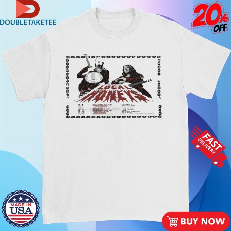 Official The Local Honeys December Tour 2025 Dates Bango Guitar Shirts Unisex , , , Long Sleeve Tee