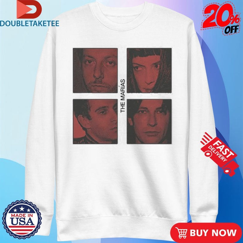 Official The Marías Tour 2025 Faces Shirts Unisex , , , Long Sleeve Tee