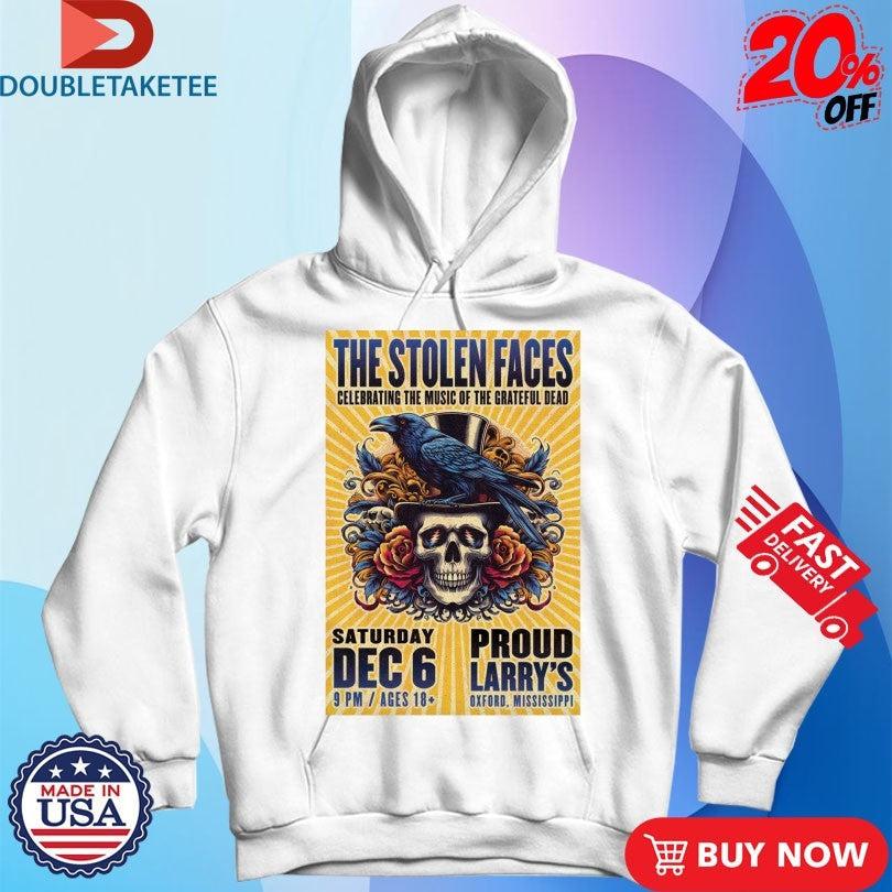 Official The Stolen Faces Event Oxford MS Dec 6 2025 Tour Skull Crowd Shirts Unisex , , , Long Sleeve Tee