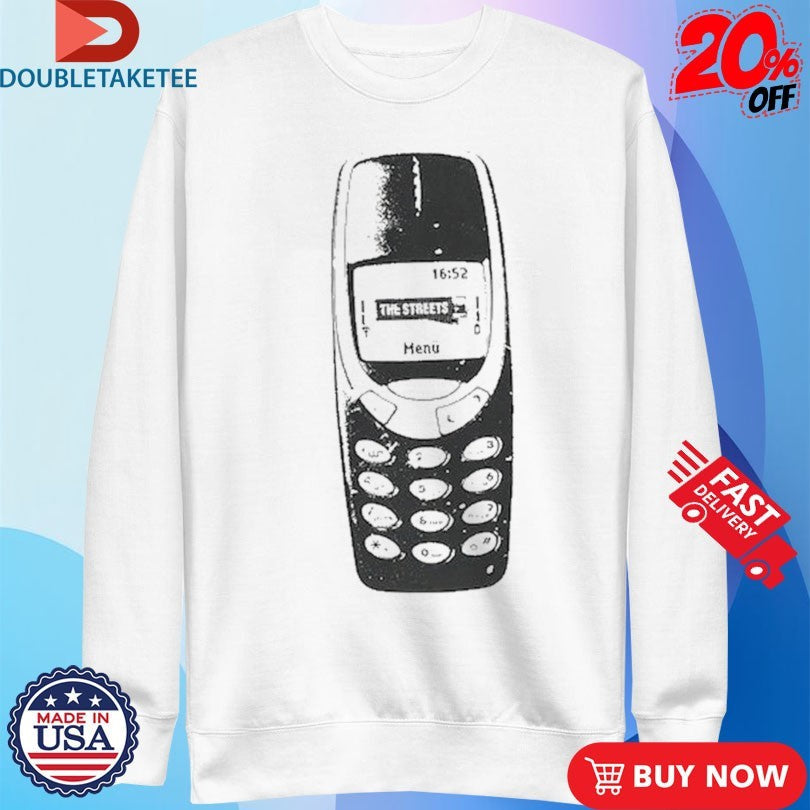 Official The Streets Mobile Shirts Unisex , , , Long Sleeve Tee
