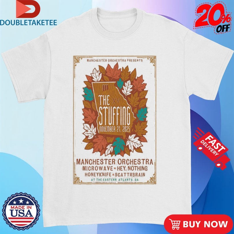 Official The Stuffing Nov 21, 2025 Tour Atlanta, GA Shirts Unisex , , , Long Sleeve Tee