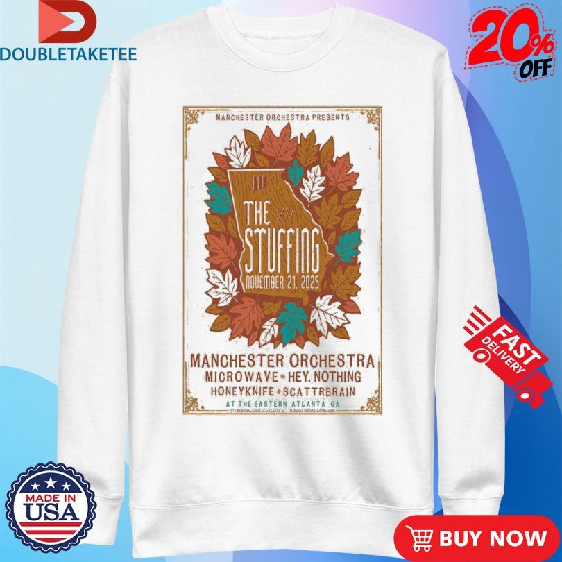 Official The Stuffing Nov 21, 2025 Tour Atlanta, GA Shirts Unisex , , , Long Sleeve Tee