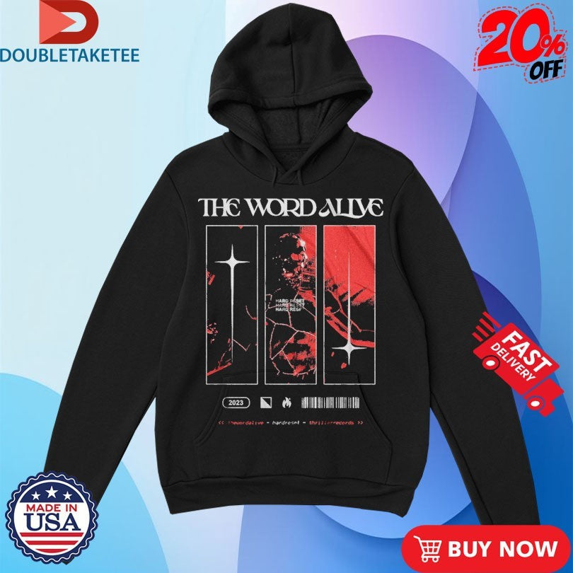 Official The Word Alive Hard Reset Shirts Unisex , , , Long Sleeve Tee