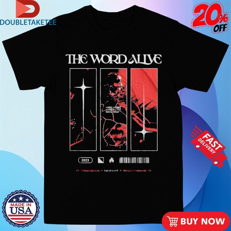 Official The Word Alive Hard Reset Shirts Unisex , , , Long Sleeve Tee