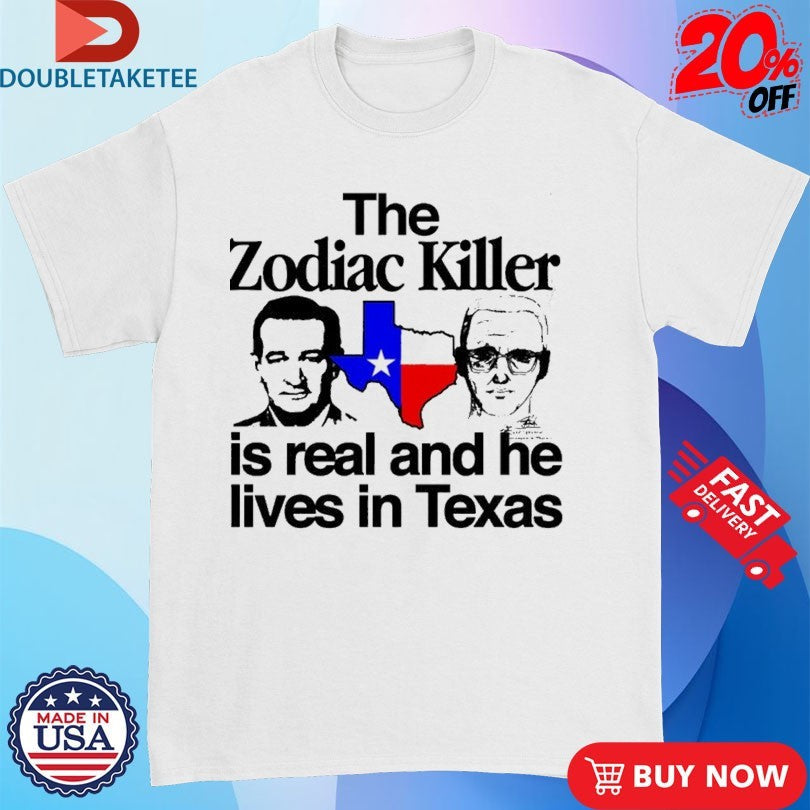 Official The Zodiac Killer Is Real And He Lives In Texas s Unisex , , , Long Sleeve Tee