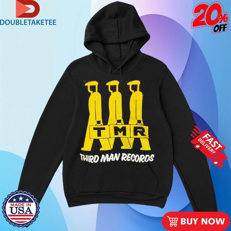 Official Third Man Records Third Man Walking Shirts Unisex , , , Long Sleeve Tee