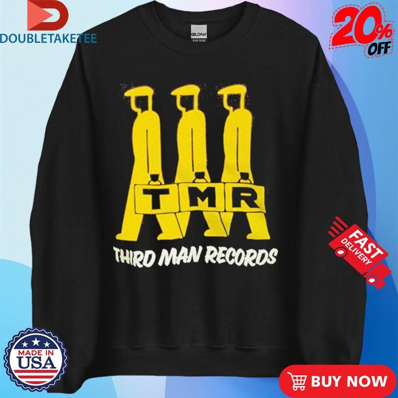 Official Third Man Records Third Man Walking Shirts Unisex , , , Long Sleeve Tee