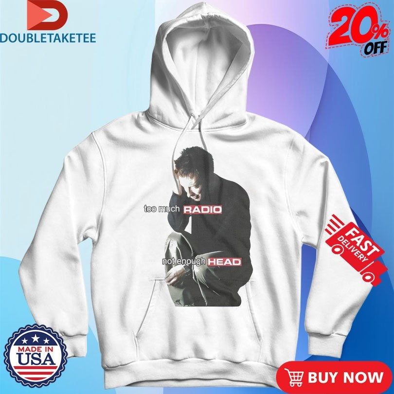 Official Thom Yorke Radiohead Too Much Radio Not Enough Head Shirts Unisex , , , Long Sleeve Tee