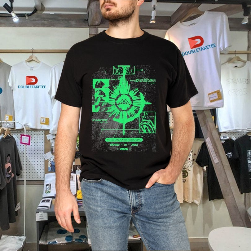 Official Thousand Below Buried In Jade Shirts Unisex , , , Long Sleeve Tee