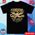 Official Thundernoise The Only Easy Day Was Yesterday Est 2020 Eagle Shirts Unisex , , , Long Sleeve Tee