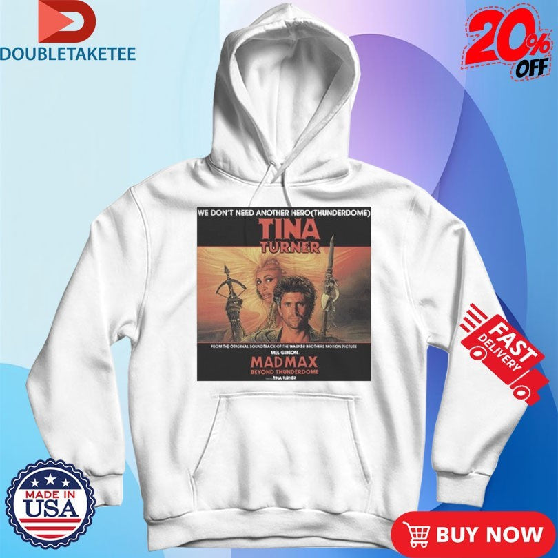 Official Tina Turner We Don’t Need Another Hero Thunderdome Album Cover Shirt Unisex , , , Long Sleeve Tee