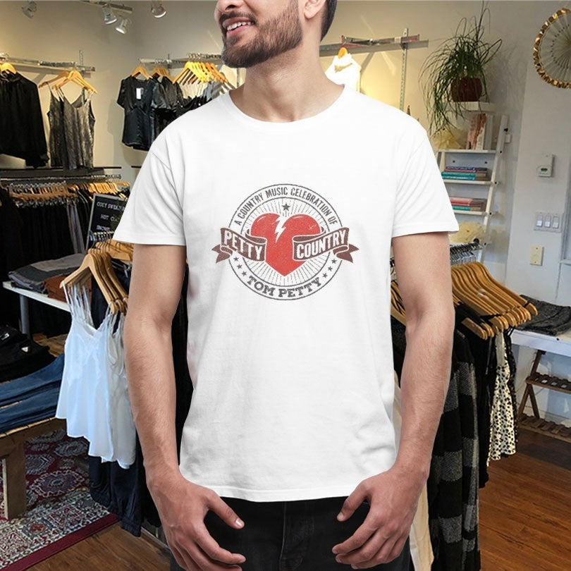 Official Tom Petty A Country Music Celebration Petty Country Heart Shirts Unisex , , , Long Sleeve Tee