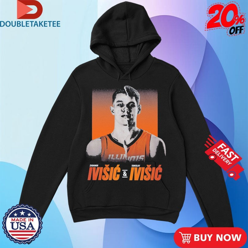 Official Tomislav Ivisic X Zvonimir Ivisic Ivisic Brothers Illinois Fighting Illini Shirts