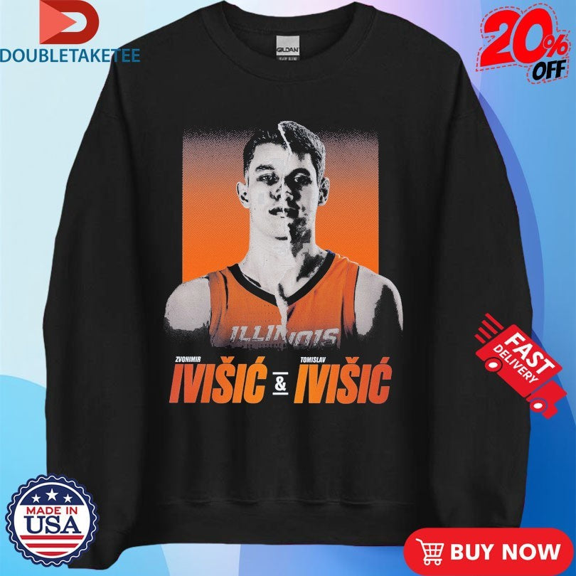 Official Tomislav Ivisic X Zvonimir Ivisic Ivisic Brothers Illinois Fighting Illini Shirts
