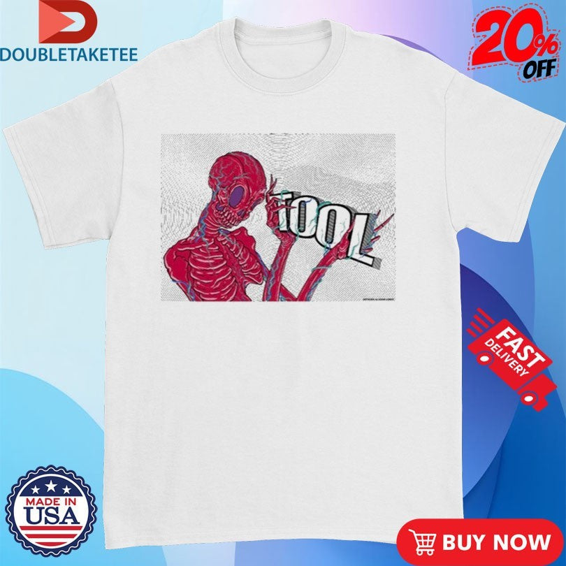Official Tool Skeleton Holding Logo Shirts Unisex , , , Long Sleeve Tee