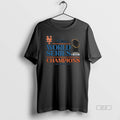 Official Trendy 2025 World Series Champions Trophy Logo Graphic New York Mets Long Sleve Tee