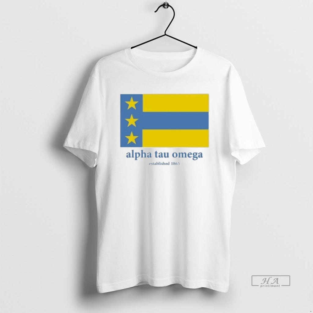 Official Trendy Alpha Tau Omega Est 1865 Flag